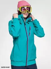 Volcom Panorama Insulated Jacket Womens 8k Waterproof XXS Teal