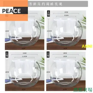 水培玻璃瓶 水培綠蘿盆栽花盆家用透明花瓶水養容器器皿【素琴】