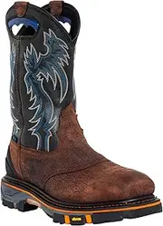 [Cody James] Men's Decimator Waterproof Western Work Boot Nano Composite Toe - Dbp-2