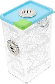 Alasum Jumping Spider Habitat Enclosure Compact Reptile Breeding Box for Tarantula Scorpion Mantis Snake and Gecko Observation Simple Maintenance for Indoor Use