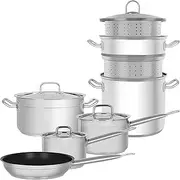 [Chef Inox] Professional Cookware 7-Pieces Set