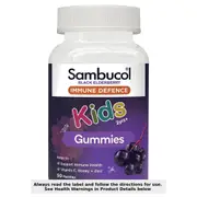 Sambucol Kids Immune Defence Gummies 50 Pack