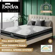 Bedra Double Mattress Breathable Luxury Bed Bonnell Spring Foam Medium 18cm