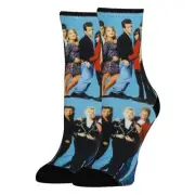 OoohYeah Womens Colorful Crew Socks, 90210, Funny Cotton Dress Socks