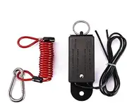 Trailer Breakaway Kit - Electric Brake Trailer Parts with Coiled Trailer Cord - Portable Breakaway System Components for Rv Towing