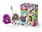 Crayola Creations Motorized Thread Wrapper Fun Kids Activity Arts Craft Kit Toy