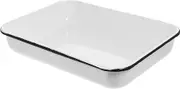 MOTHNUR Multifunctional Baking Tray Non-Stick Food Storage Pan Heat-Resistant Baking Pan for Kitchen Restaurant Wear-Resistant Cookware
