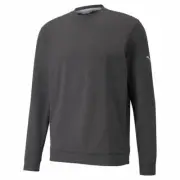 Puma Golf Men's Cloudspun Crewneck Shirt - Black Heather