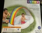 Intex Water Rainbow Cloud Inflatable Baby Pool - 56" x 47" x 33" NEW KIDS POOL