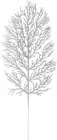 Abaodam 12PCS Artificial Christmas Leaves Spray Stems Glitter Fern Leaves Gol...