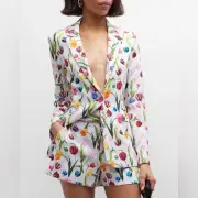 NWT Alice + Olivia Macy Tulip blazer size 2