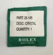 Genuine New Rolex Part No 25-145 Factory Sealed Acrylic Cyclop Crystal