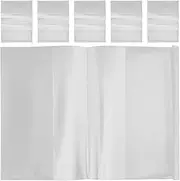 Xolixorium 10pcs Clear Book Covers – A5 Self-Adhesive Book Cover Protectors for School Book Covers, Textbooks, Notebooks