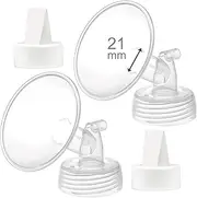 Maymom 21mm Flange and Duckbill Valve Compatible with Spectra S1 Spectra S2 Spectra 9 Plus Not Original Spectra Pump Parts 20mm Replace Spectra S2 Pump Parts Spectra Flange Spectra Duckbill Valve