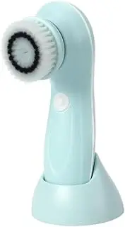 ARTSEWPLY Rechargeable Facial Cleansing Brush Electric Face Cleaning Brush 3 Replacement Heads Face Washer Mini Facial Scrubber for Blackhead Removal