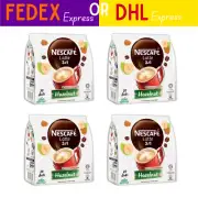 4 Packs Nescafe Latte Hazelnut Instant Coffee (80 Sticks x 24g) Express Shipping
