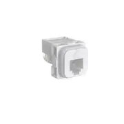 Clipsal Iconic Series Connector Rj12 4 Pin Telephone Symbol - 40RJ64SMT-TN