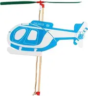 Rubber Band Powered Airplane - Rubber Band Airplane Launch Toy,Aircraft Assembly Playset for Ages 4-12 Beginner Hobbyists Collectibles