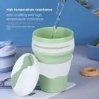 350ml Silicone Tea Coffee Cup Reusable Collapsible Drinking Cup Office