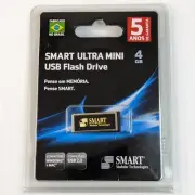 Smart Ultra Mini USB Flash Drive 4 GB Windows & Mac USB USB 2 Compatible