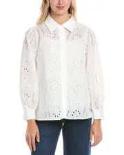 Madison Miles Broderie Top