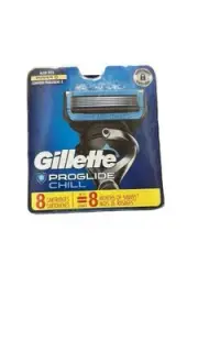 Gillette Proglide Chill Men's Razor Blade Refills, 8 Count Refills