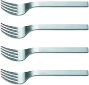F. DICK Pure Metal Ajax 91586000 Steak and Table Fork Set (4 Pieces, High-Quality Steel Alloy Fork)