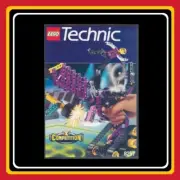 LEGO TECHNIC Cyber Slam 8257 Violet Purple Striker Caterpillar Wheels New Sealed