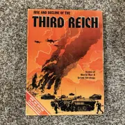Avalon Hill 1974: Rise and Decline of the THIRD REICH - 3rd Ed (UNPUNCHED)