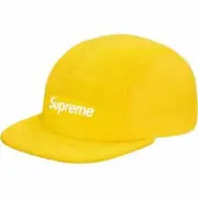 Supreme Terry Mesh Side Panel Camp Cap Yellow OS S/S 16