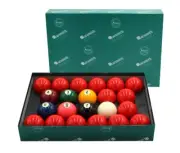 REAL ARAMITH AMERICAN SNOOKER BALLS 2 1/4" inch Premier