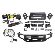 Ultimate Guard No Loop Bullbar Lights Winch for Nissan Navara D40 Spain 11-On