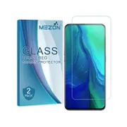 2 Pack MEZON OPPO Reno2 Z Clear Tempered Glass Screen Protectors