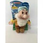 Walt Disney BASHFUL Snow White Seven Dwarfs Stuffed Plush NEW
