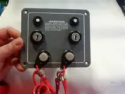 VIP 3000 / 2700 DUAL IGNITION PANEL W / KILL SWITCH 5 1/4" X 4 1/2" MARINE BOAT