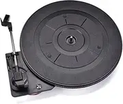 MOLUCKFU 28cm Record Player Turntable Audio Video Accessory Portable Stylus Built-in Preamp Adjust Counterweight