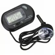 Digital Thermometer Black Digital Thermometer Aquarium Fish Tank Thermometer