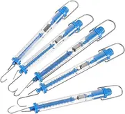 BUGUUYO 5pcs Spring Scale Tube Science Newton Force Scale for Physics Experiments Teaching Tools