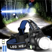 High Power Zoom LED Headlamp Headlight Flashlight Head Torch Lamp Fishing New