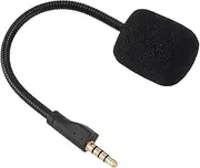 Replacement Game Mic for Steelseries Arctis 1 Headphone, Noise Reduction Detachable 3.5mm Microphone Boom with Foam for Steelseries Arctis 1 Computer PC Gaming Headsets