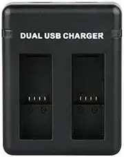 Dual Charger for GoPro Hero 12 / Hero 11 / Hero 10 / Hero 9 Black