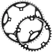 TENOL Chainring Bike, 130mm BCD CNC Machined Aluminum Alloy 39-53T Bicycle Chainring for Bike Accessories