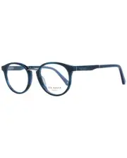 Ted Baker Round Eyeglasses 134 Men Blue Frames