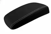 Console Lid Pull Over Cover Leather for Ford Taurus 2001-2006 White Stitch