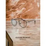 【本閣】OLIVER PEOPLES OV5988 美國品牌手工眼鏡玳瑁色大圓框 木紋鏡腳 可調鼻墊 EYEVAN 金子