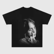 Limited Billie Eilish T-shirt, Concert 2025 Tee Gift for Woman and Man Oversized