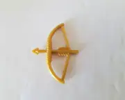 LEGO Minifigure Gold Bow and Arrow Weapon Native American Western Hunting Tool