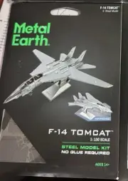 Metal Earth F-14 Tomcat Kit MMS458 Military Air Force Airplane NEW