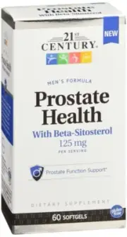 21st Century Prostate Health With Beta-Sitosterol 125 mg Softgels 60 EA