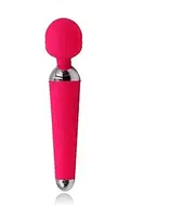 vibrator Powerful Dildo Vibrator Erotic Sex Toys for Women 20 Patterns Vibration Wand(002A Red)